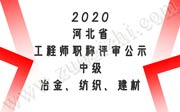 工程师职称评审公示