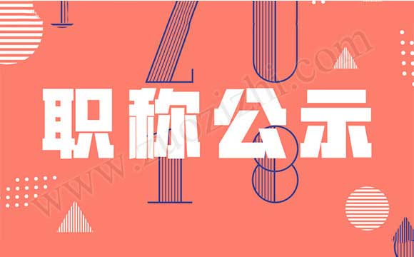 工程师职称评审通过公示