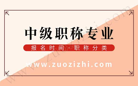中级工程师评审专业