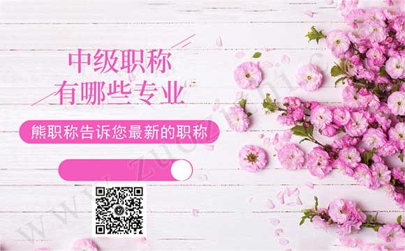中级职称有哪些专业