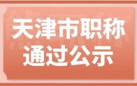 2021年度天津市工程技术系列电子信息专业中级职称评审委员会通过人员公示2/3