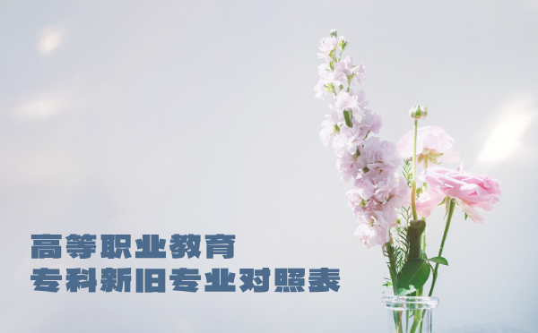 专科专业目录