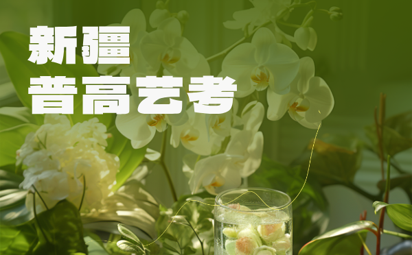 新疆2025普高报名和艺术统考提示