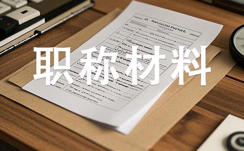 唐山中级工程师职称需要哪些材料