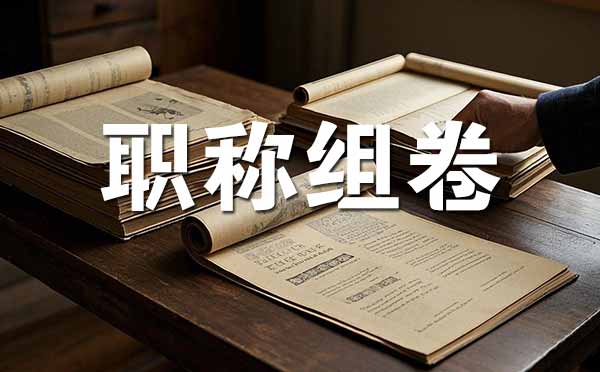 廊坊职称评审材料组卷