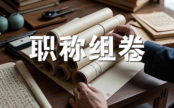 保定职称评审材料组卷