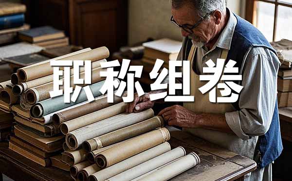 职称评审材料组卷
