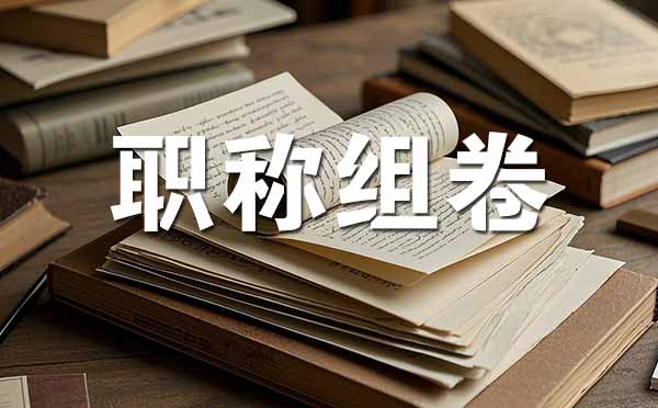 职称评审材料组卷