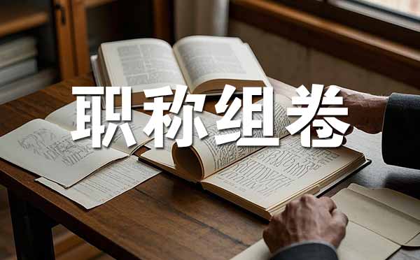 定州职称评审材料组卷