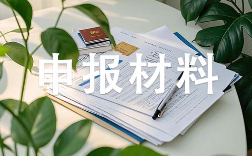 中级职称申报材料
